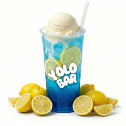 บลูเลม่อนโฟลท 22 oz. (รวมไอติม)