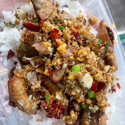 ไส้อ่อน คั่วพริกเกลือ
