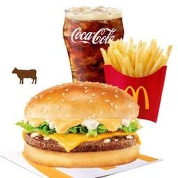 ซูเปอร์ชีสซี่เบอร์เกอร์เนื้อ (XL)