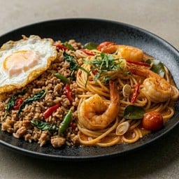 ครัวสองสไตล์ ข้าว&สปาเก็ตตี้