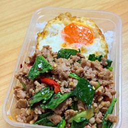 ข้าวคะน้าหมูสับ สับสน