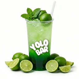 มะนาวแป้นโซดา 22 oz. (ไม่มีทอปปิ้ง)