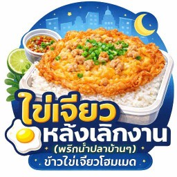 ไข่เจียวหลังเลิกงาน สวนสยาม