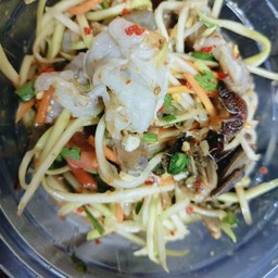 ตำกุ้งสดปลาร้า