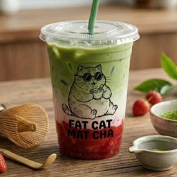 Matcha very strawberry