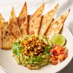 Grilled Corn & Guacamole