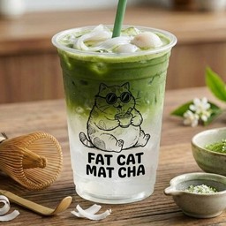 Matcha น้ำมะพร้าว
