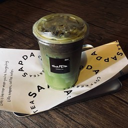 Iced Matcha Espresso มัทฉะเอสเปรสโซ่