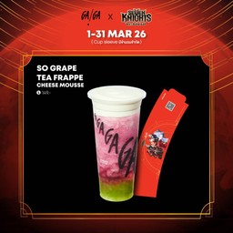 So Grape Tea Frappe Cheese Mousse