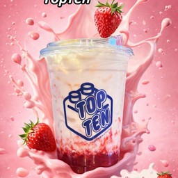 นมสด สตอเบอรี่