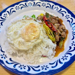 ข้าวกะเพราเป็็ด