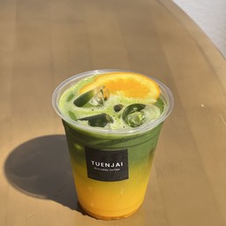 มัทฉะน้ำส้ม