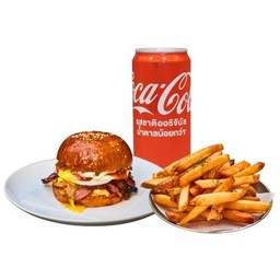 Belly Burger + French Fries + Drinks