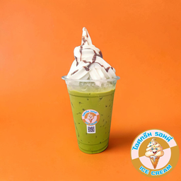 ชาเขียว ไอศกรีม