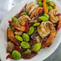 สตอผัดกุ้งกะปิ