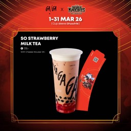 So Strawberry Milk Tea