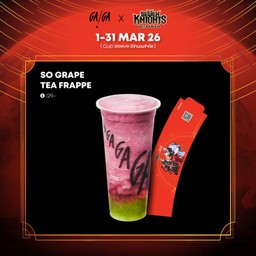 So Grape Tea Frappe