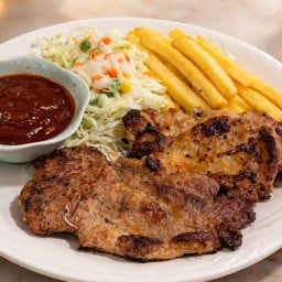 174 home cook สเต็ก ข้าว ของทานเล่น