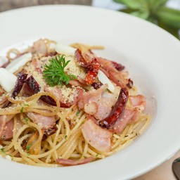 Spaghetti Spicy Bacon