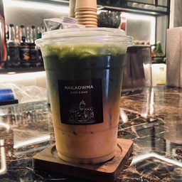 Matcha Thai Tea Milk มัทฉะนมสดชาไทย