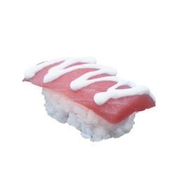 A19 ซูชิมากุโระซอสมายองเนส (Maguro with Mayonnaise Sauce Sushi)