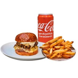 Elder Burger + French Fries + Drinks