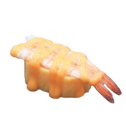 A54 ไข่หวานกุ้งเอบิซอสสไปซี่ (Tamagoyaki and Ebi (shrimp) with spicy sauce)