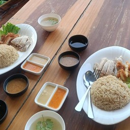 มงกุฏทอง ข้าวมันไก่สไตล์สิงคโปร์ @home