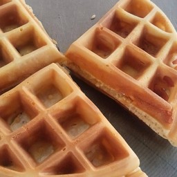 วาฟเฟิลไส้ฮออดดอก.1ชุดมึ3ชิัน