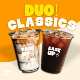 Milk & Black Coffee Duo - เซตกาเเฟดำ+กาเเฟนมสุดคุ้ม