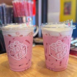 นมชมพูเย็น