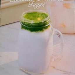 น้ำมะพร้าวมัทฉะปั่น