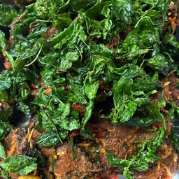 ข้าวราดแกง 2 อย่าง