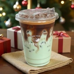 ลาเต้เย็น x มิ้น