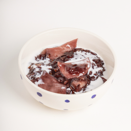 ข้าวเหนียวดำเปียกมะพร้าวอ่อน