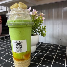 ชาเขียวปั่น บานอฟฟี่