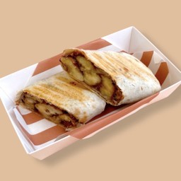 แร็ป เนยอัลมอนด์ และกล้วยหอม