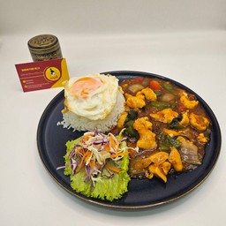 Rice with Sour & Spicy Stir Fried