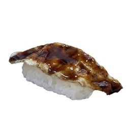 A03 ซูชิหมูอิโมะซอสเทริยากิ (Imo pork with Teriyaki Sauce Sushi)