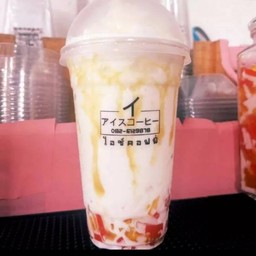 นมสดคาราเมลปั่น