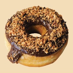 Nutella & Hazelnut Doughnut