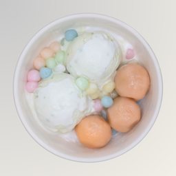 H5 บัวลอยพาสเทล + ไอศกรีมรวมมิตร+บัวลอยมีไส้