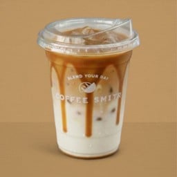 ลาเต้เย็น x คาราเมล