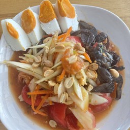 ตำไทยปู (ไข่เค็ม)