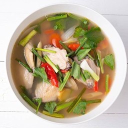 ต้มยำไก่น้ำใส