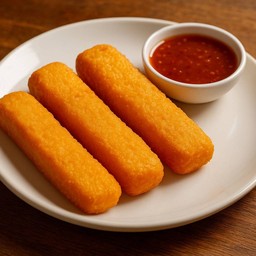 ปลาเส้นทอด เจ๊เฟิร์ส ปากน้ำ @ตลาดอยู่สะอาด