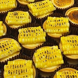 Baby Sweet Corn Cream Cheese Tart เบบี้สวีทคอร์นครีมชีส ทาร์ต (1ชิ้น)