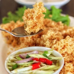 ยำปลาทับทิมฟู