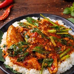 คะน้าปลากระป๋อง