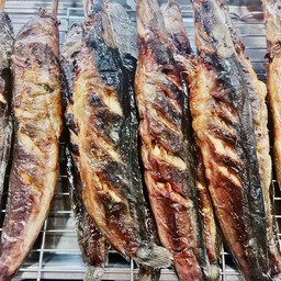 ปลาดุกย่างตัวใหญ่